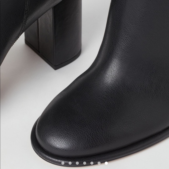 Knee high, H&M faux leather, black boots, size 11 - Picture 6 of 12